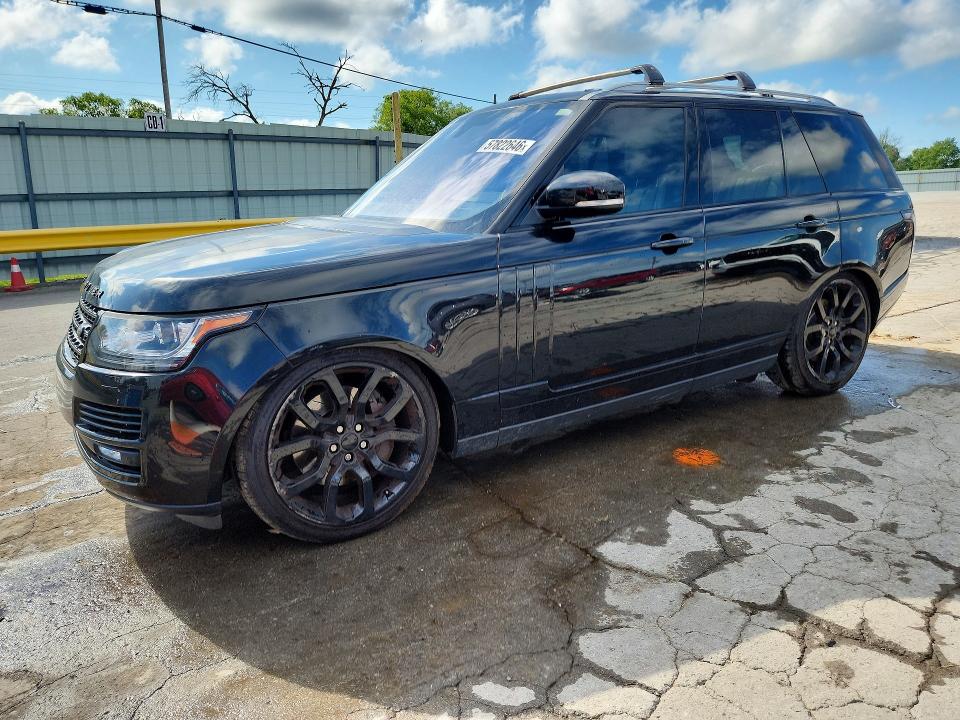 2016 Land rover RANGE ROVER VIN SALGS2EF3GA265963 COPART salvage auction — FRONT END, Tn - Salvage Certificate, sold $3,250 on 2026-07-27 (photo 1)