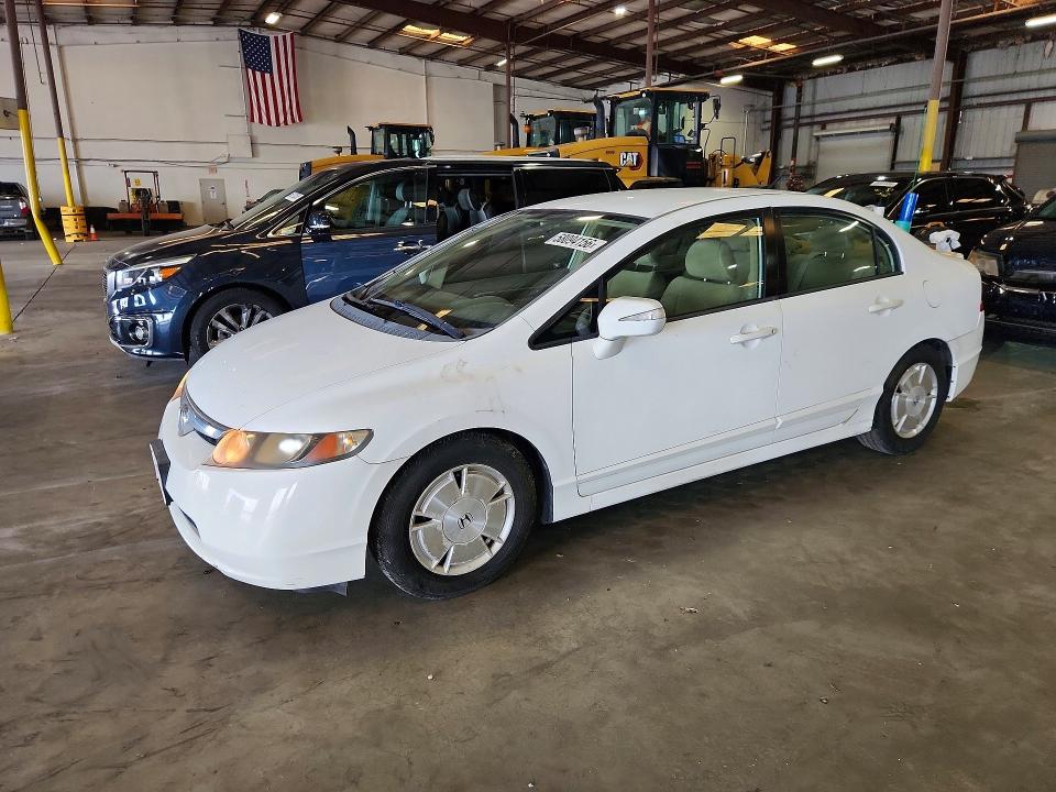 2006 Honda Civic hybrid VIN JHMFA36256S003389 COPART salvage auction — WATER/FLOOD, Fl - Cert Of Title-Flood & Rebuilt, sold $375 on 2026-07-13 (photo 1)