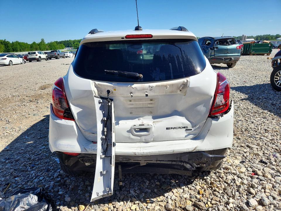 2019 Buick Encore VIN KL4CJGSM3KB746480 COPART salvage auction — FRONT END, Mi - Certificate Of Title, sold $2,600 on 2026-07-30 (photo 6)