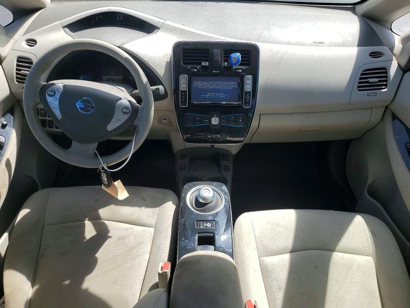 2012 Nissan Leaf VIN JN1AZ0CP9CT023205 COPART salvage auction — SIDE, Ca - Salvage Certificate, sold $50 on 2026-07-07 (photo 8)