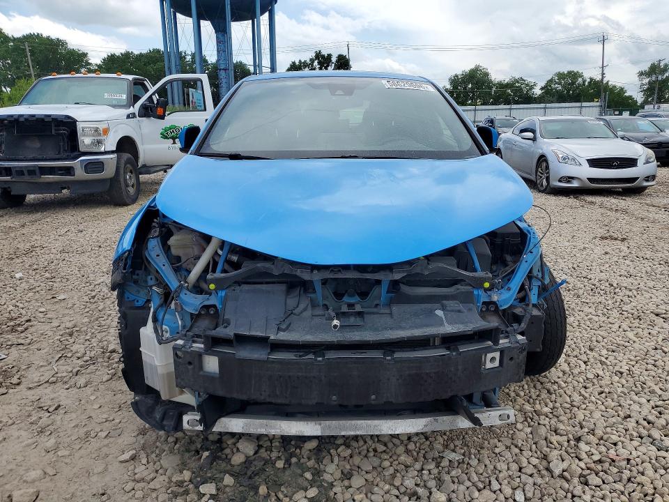 2019 Toyota C-hr VIN JTNKHMBX9K1022428 COPART salvage auction — FRONT END, Il - Salvage Certificate, sold $300 on 2026-07-29 (photo 5)