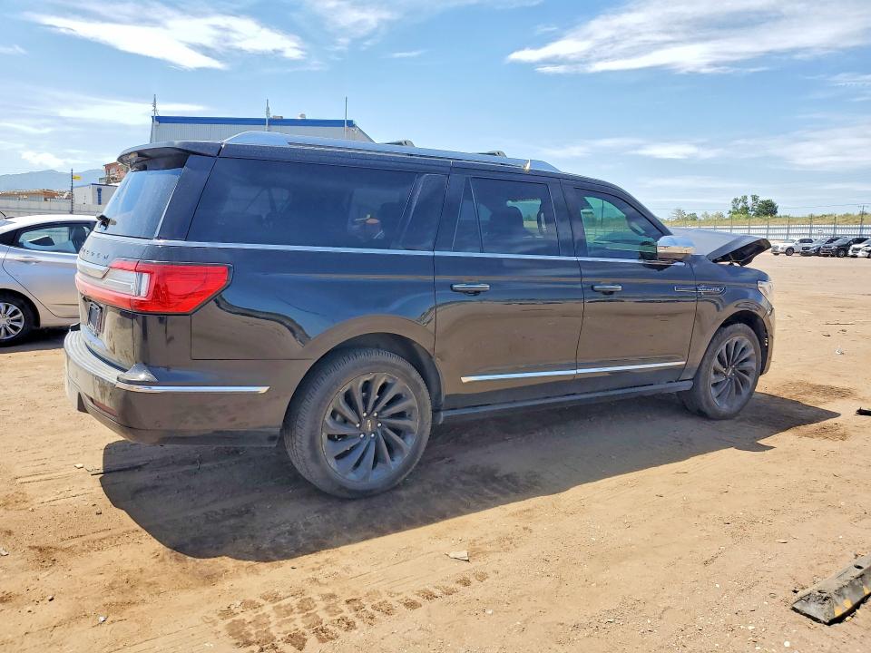 2021 Lincoln Navigator VIN 5LMJJ3TT4MEL01266 COPART salvage auction — FRONT END, Co - Salvage Title, sold $11,000 on 2026-07-27 (photo 3)