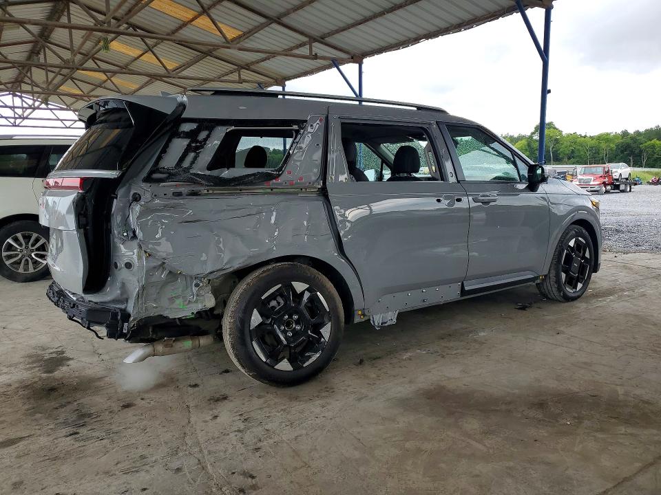 2026 Kia Carnival VIN KNDNC5K34T6593526 COPART salvage auction — REAR END, Ga - Cert Of Title-Salvage, sold $12,000 on 2026-07-30 (photo 3)