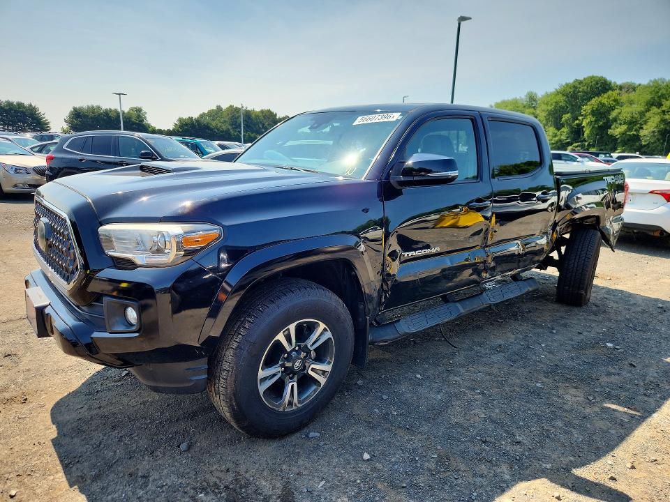2018 Toyota Tacoma VIN 3TMCZ5AN1JM125808 COPART salvage auction — SIDE, Ct - Salvage Certificate Of Origin, sold $9,800 on 2026-07-02 (photo 1)