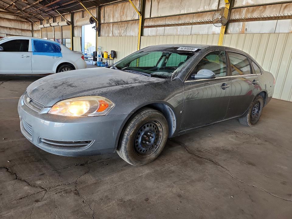2008 Chevrolet Impala VIN 2G1WB58K681219044 COPART salvage auction — REAR END, Az - Certificate Of Title (P), sold $475 on 2026-07-27 (photo 1)