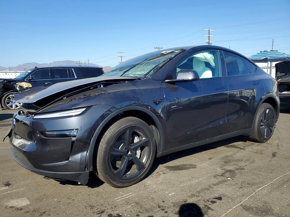 2026 Tesla VIN 7SAYGDED4TF596093 COPART salvage auction — FRONT END, Ca - Salvage Certificate, sold $14,500 on 2026-07-22 (photo 1)