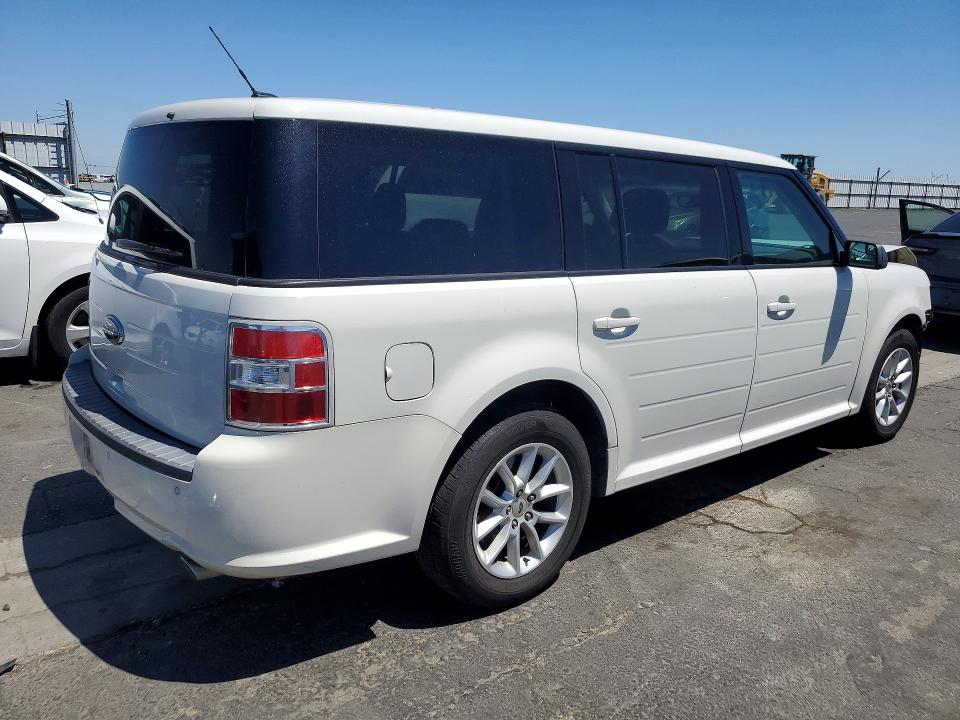 2014 Ford Flex VIN 2FMGK5B87EBD09751 COPART salvage auction — FRONT END, Ca - Salvage Certificate, sold $625 on 2026-07-09 (photo 3)