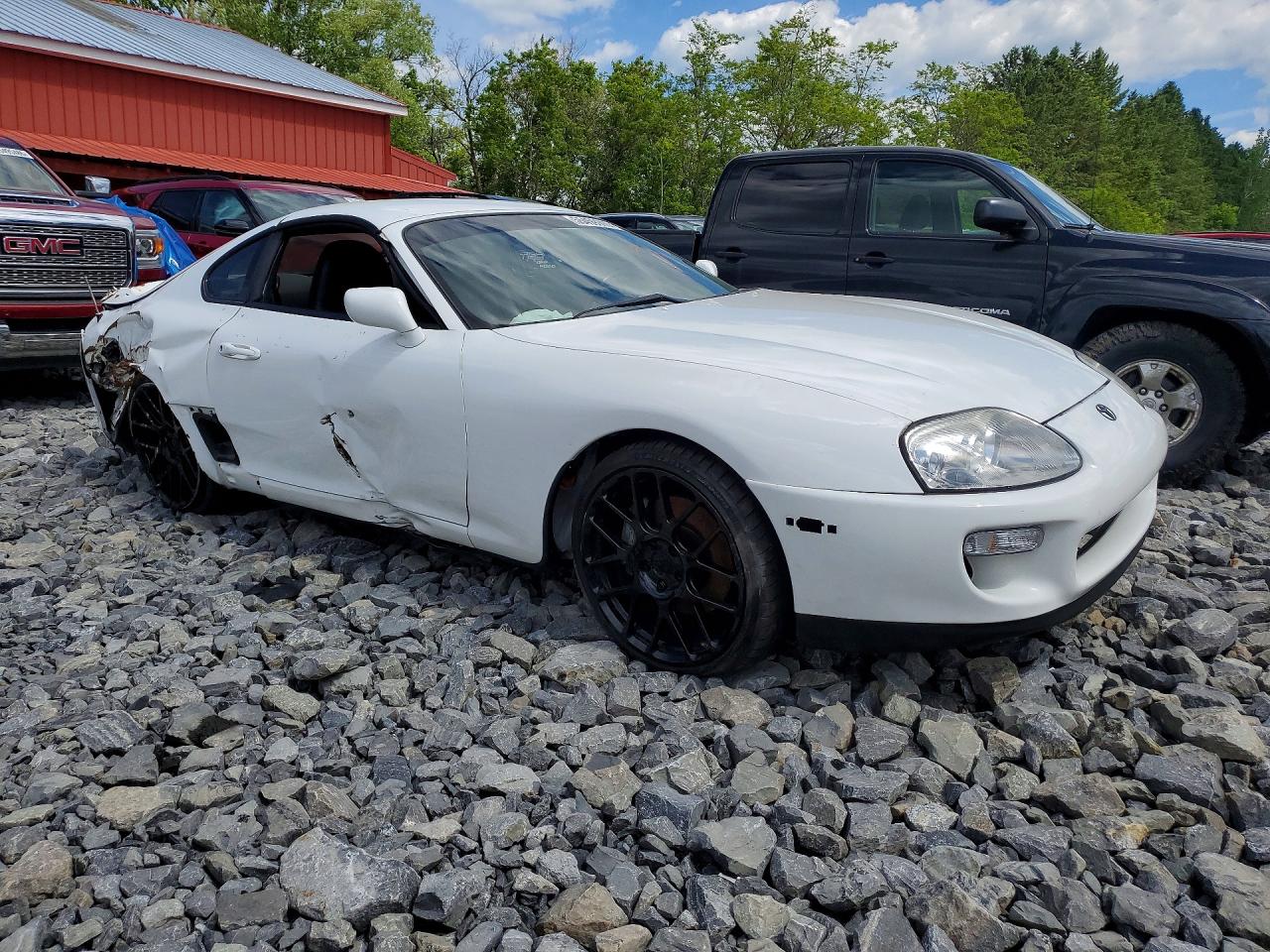 1998 Toyota Supra VIN JT2DE82A8W1001626 COPART salvage auction — Rear End, FL - CERT OF TITLE SLVG REBUILDABLE (P), sold $36,750 on 2026-07-01 (photo 4)