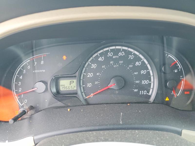 2011 Toyota Sienna VIN 5TDJK3DC1BS002960 COPART salvage auction — REAR END, Ca - Salvage Certificate, sold $15 on 2026-07-28 (photo 9)