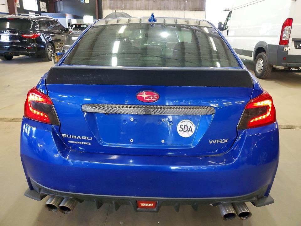 2015 Subaru VIN JF1VA1J67F8806624 COPART salvage auction — MINOR DENT/SCRATCHES, Ct - Certificate Of Title, sold $6,300 on 2026-07-31 (photo 6)
