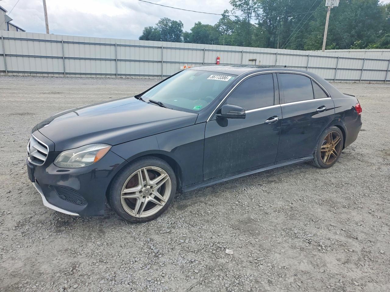 2014 Mercedes-Benz E-Class VIN WDDHF8JB8EA807485 — COPART salvage auction photo