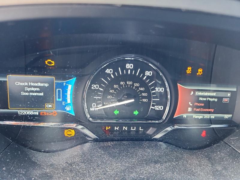 2017 Lincoln Mkz VIN 3LN6L5LU1HR666028 COPART salvage auction — FRONT END, Co - Public - Salvage Title, sold $275 on 2026-07-22 (photo 9)