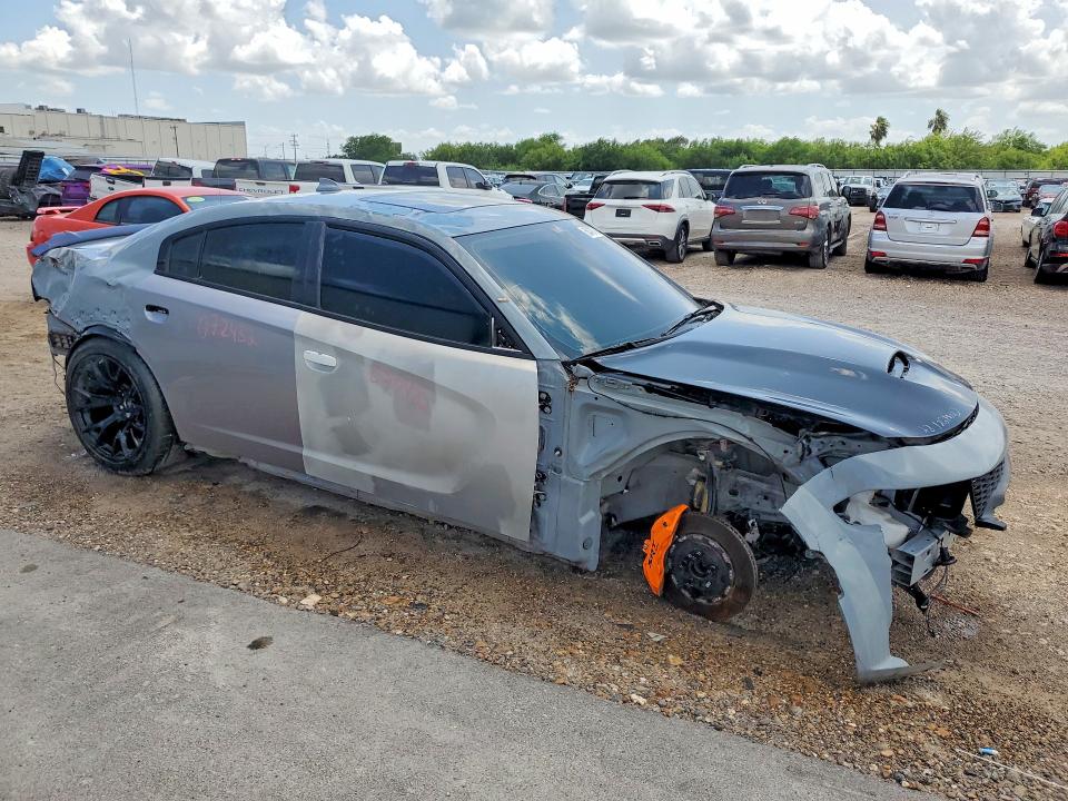 2022 Dodge Charger VIN 2C3CDXGJ9NH155162 COPART salvage auction — ALL OVER, Tx - Cert Of Title-Rebuilt Salvage, sold $8,100 on 2026-07-29 (photo 4)
