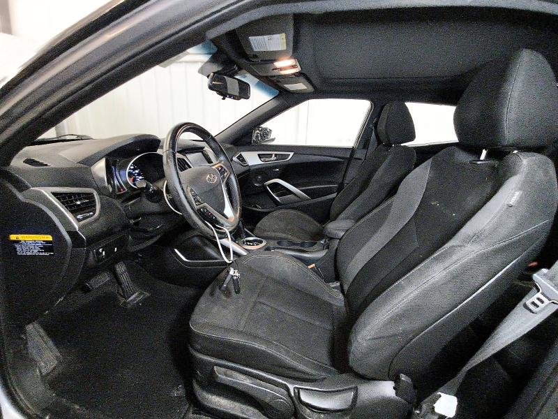 2017 Hyundai Veloster VIN KMHTC6AD1HU314426 COPART salvage auction — MINOR DENT/SCRATCHES, Tx - Certificate Of Title, sold $2,200 on 2026-07-28 (photo 7)