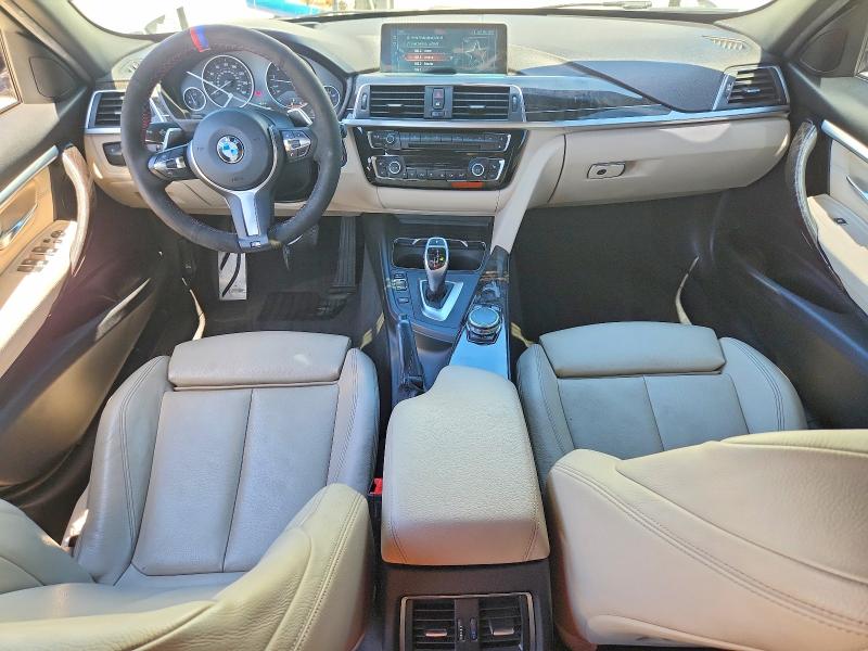 2017 BMW 3 series VIN WBA8B9G57HNU48721 COPART salvage auction — REAR END, CA - SALVAGE CERTIFICATE, sold $4,100 on 2026-07-14 (photo 8)