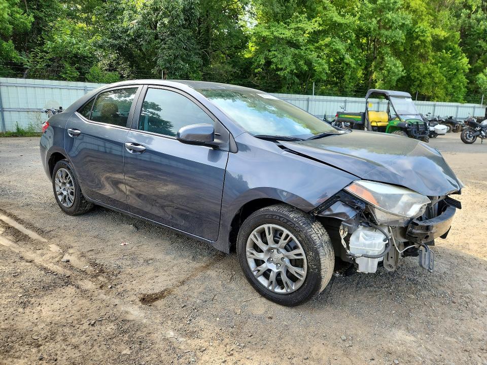 2016 Toyota Corolla VIN 5YFBURHE0GP523651 COPART salvage auction — FRONT END, La - Cert Of Title-Salvage, sold $3,050 on 2026-07-09 (photo 4)