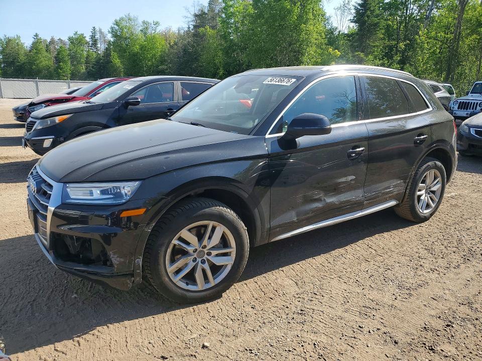 2020 Audi Q5 VIN WA1ANAFY1L2023346 COPART salvage auction — SIDE, On - Permit No Brand - Unfit, sold $10,300 on 2026-07-07 (photo 1)