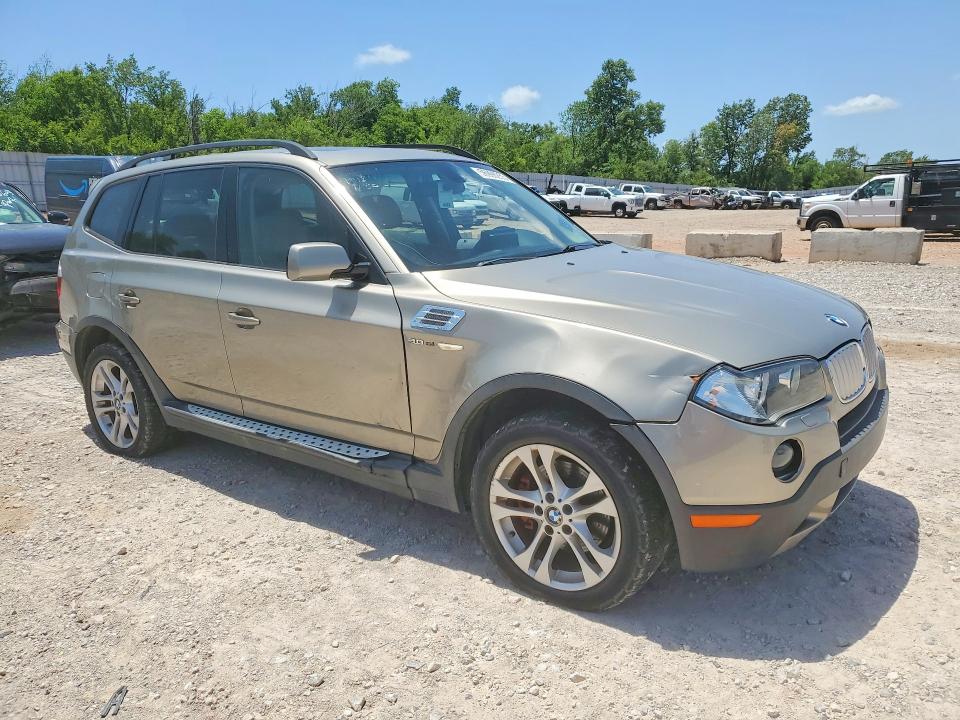 2008 BMW X3 VIN WBXPC93478WJ11830 COPART salvage auction — MECHANICAL, Ok - Certificate Of Title (P), sold $325 on 2026-07-09 (photo 4)