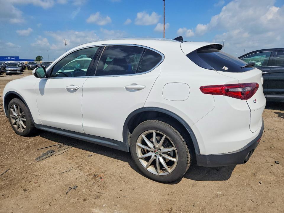 2018 Alfa romeo Stelvio VIN ZASFAKBN3J7B84443 COPART salvage auction — SIDE, MI - CERTIFICATE OF TITLE, sold $700 on 2026-07-21 (photo 2)