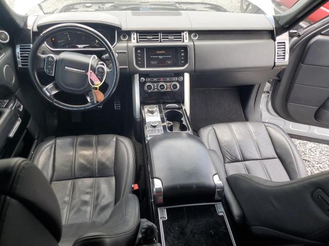 2015 Land rover RANGE ROVER VIN SALGS3TF6FA198041 COPART salvage auction — FRONT END, FL - CERT OF TITLE SLVG REBUILDABLE, sold $3,650 on 2026-07-14 (photo 8)