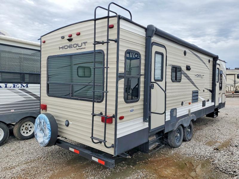 2018 Keys Hideout VIN 4YDT26R2XJN248207 COPART salvage auction — HAIL, OK - CERTIFICATE OF TITLE, sold $3,100 on 2026-07-28 (photo 4)