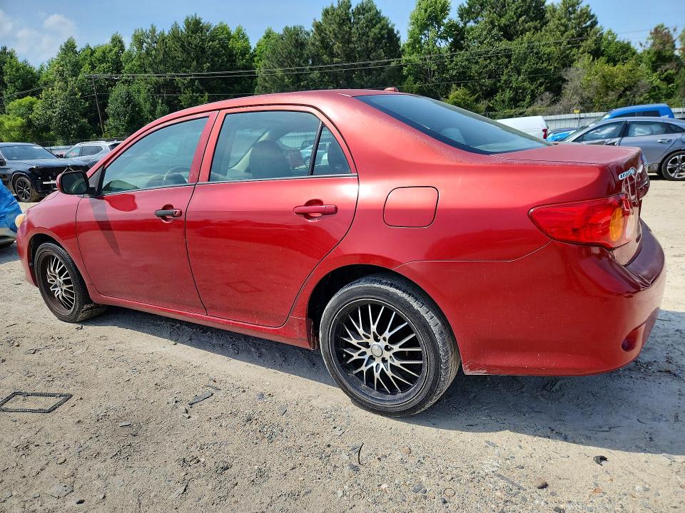 2010 Toyota Corolla VIN 1NXBU4EE9AZ204178 COPART salvage auction — MINOR DENT/SCRATCHES, Va - Certificate Of Title, sold $1,600 on 2026-07-09 (photo 2)