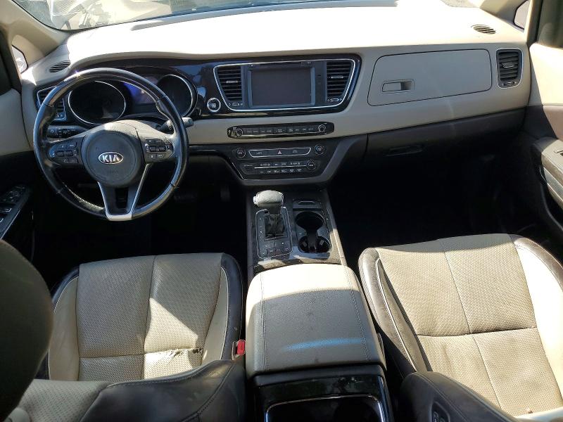 2017 Kia SEDONA VIN KNDME5C15H6343979 COPART salvage auction — REAR END, Ne - Dis/Dlr/Exp Only Salvage Title, sold $975 on 2026-07-08 (photo 8)