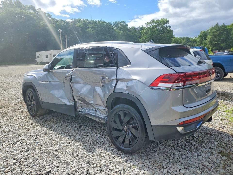 2025 Volkswagen Atlas VIN 1V2JE2CA0SC229610 COPART salvage auction — SIDE, Tx - Salvage Vehicle Title, sold $13,500 on 2026-07-29 (photo 2)