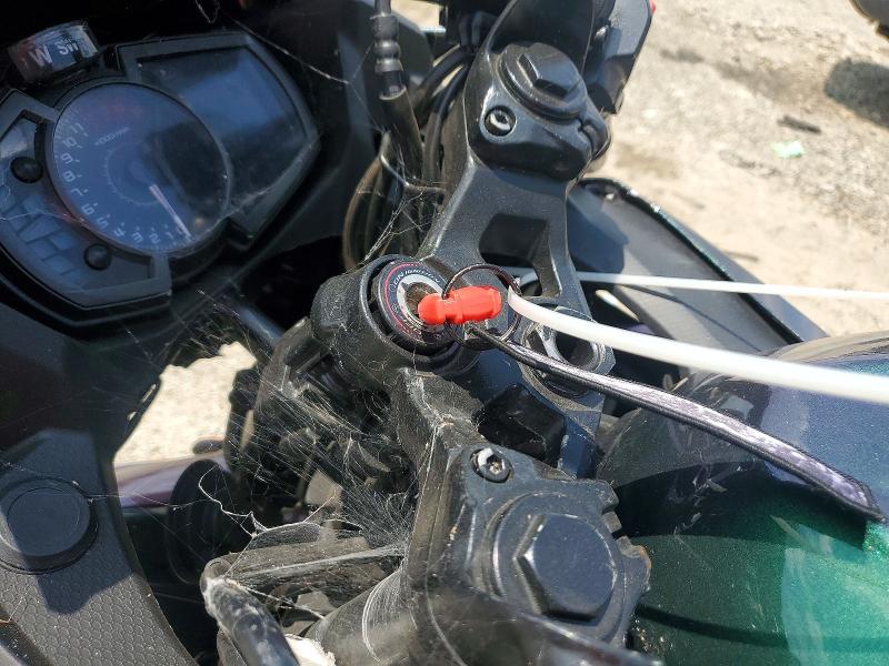 2019 Kawasaki Ninja VIN JKAEXKG19KDA30098 COPART salvage auction — FRONT END, Ga - Cert Of Title-Salvage, sold $1,300 on 2026-08-01 (photo 8)