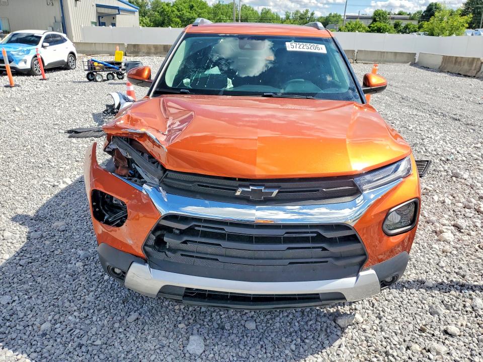 2022 Chevrolet Trailblazer VIN KL79MRSL2NB025885 COPART salvage auction — FRONT END, Oh - Cert Of Title-Salvage, sold $3,100 on 2026-07-02 (photo 5)