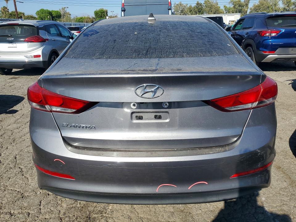 2018 Hyundai VIN 5NPD84LF7JH258165 COPART salvage auction — FRONT END, Ca - Salvage Certificate, sold $2,600 on 2026-07-02 (photo 6)