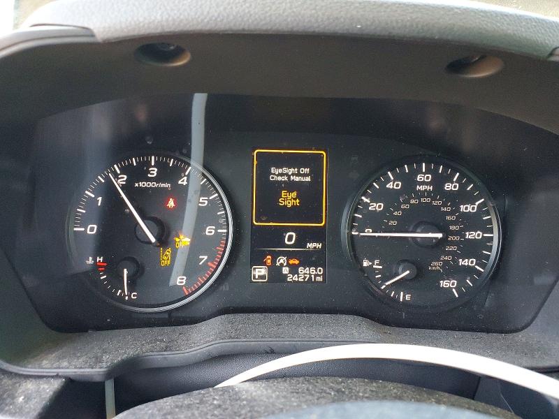 2024 Subaru Impreza VIN JF1GUABC0R8352046 COPART salvage auction — REAR END, Al - Cert Of Title-Salvage Title, sold $5,400 on 2026-07-07 (photo 9)