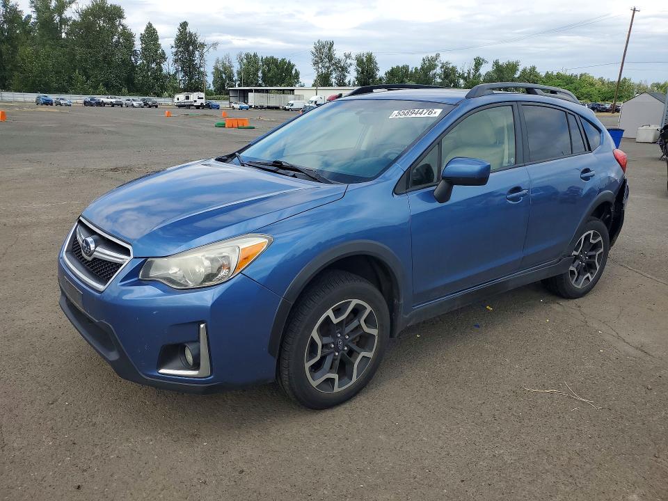 2017 Subaru Xv VIN JF2GPABC5HH231790 COPART salvage auction — REAR END, Or - Salvage Title Certificate, sold $3,450 on 2026-07-06 (photo 1)