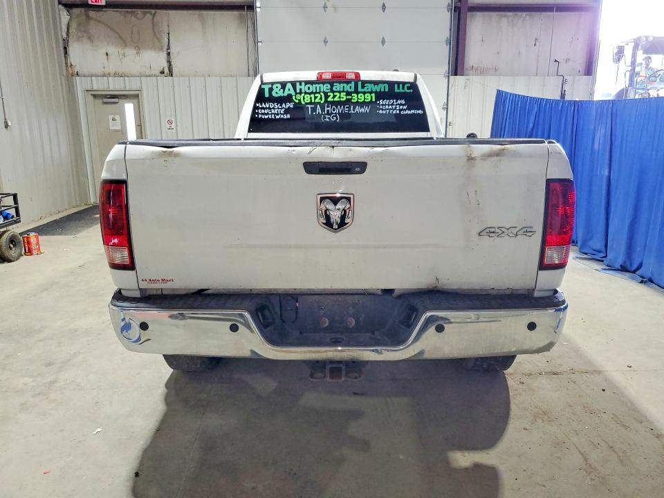 2012 Dodge Ram VIN 3C6TD5H22CG330217 COPART salvage auction — REAR END, In - Certificate Of Title (P), sold $3,700 on 2026-07-27 (photo 6)