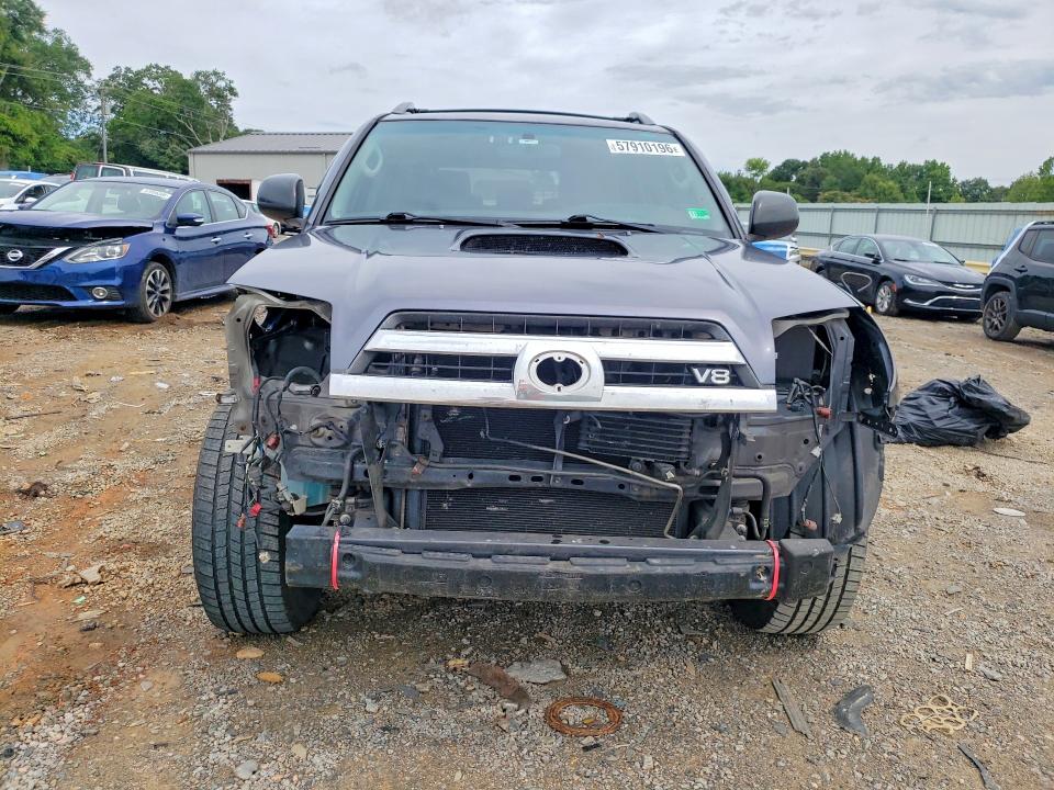 2005 Toyota 4runner VIN JTEBT14R450046870 COPART salvage auction — FRONT END, VA - CERT OF TITLE - SALVAGE, sold $850 on 2026-07-31 (photo 5)