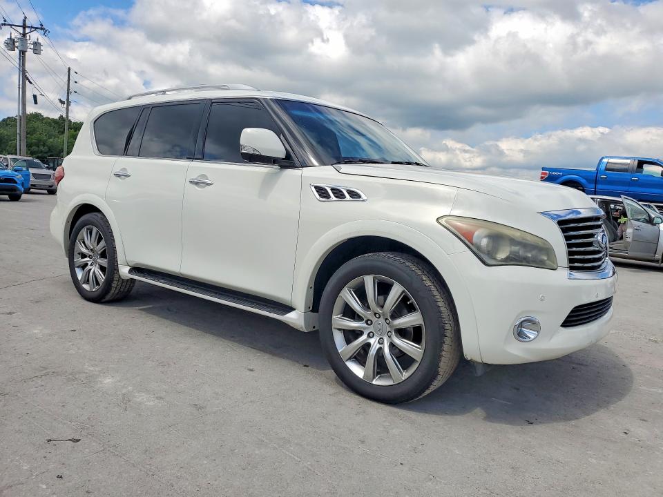 2013 Infiniti VIN JN8AZ2NE1D9061020 COPART salvage auction — MINOR DENT/SCRATCHES, Fl - Certificate Of Title, sold $625 on 2026-07-27 (photo 4)