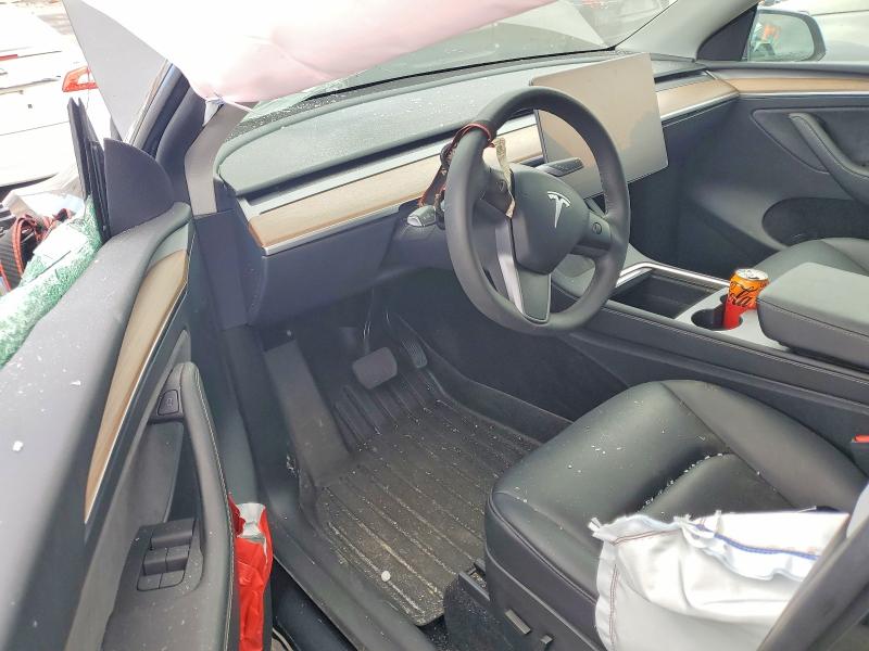 2024 Tesla Model y VIN 7SAYGDED1RF008207 COPART salvage auction — SIDE, Ca - Dis/Dlr/Exp Only Clean Title (P), sold $10,700 on 2026-07-29 (photo 8)