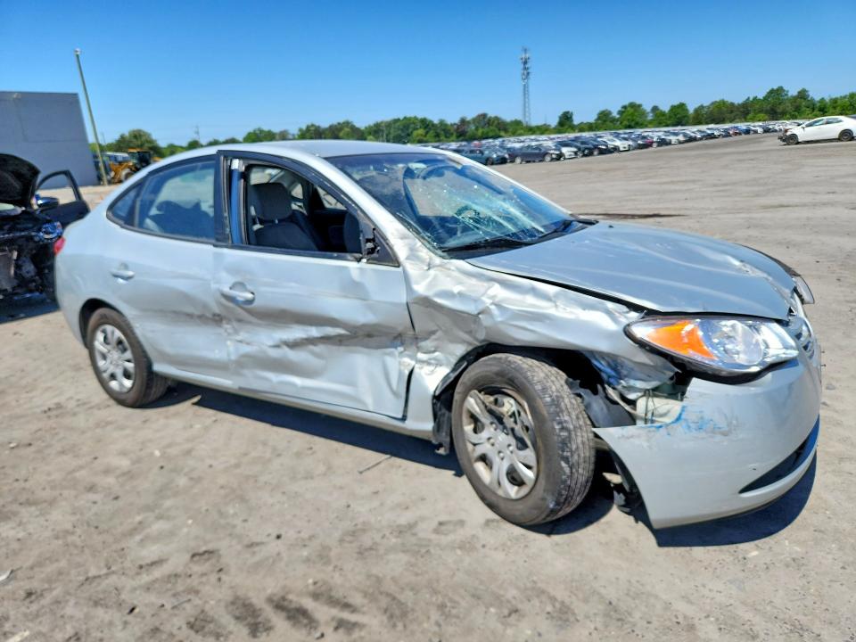 2010 Hyundai Elantra VIN KMHDU4AD8AU972742 COPART salvage auction — FRONT END, Va - Cert Of Title - Salvage, sold $250 on 2026-07-29 (photo 4)