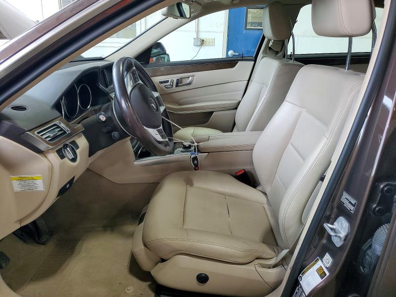 2014 Mercedes-benz E-klasse VIN WDDHF8JB4EA945007 COPART salvage auction — FRONT END, Mn - Cert Of Title-Salvage, sold $850 on 2026-07-16 (photo 7)