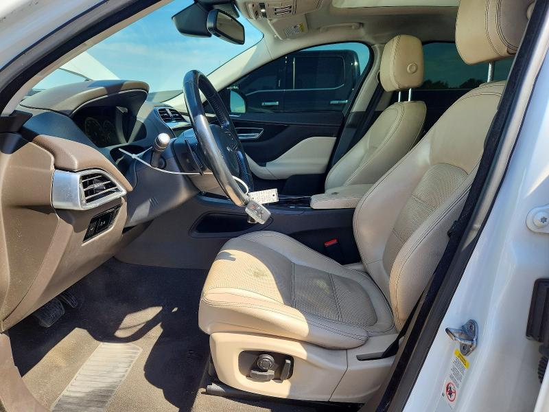 2017 Jaguar F-pace VIN SADCK2BV4HA499214 COPART salvage auction — FRONT END, PA - CERTIFICATE OF SALVAGE, sold $3,550 on 2026-07-31 (photo 7)