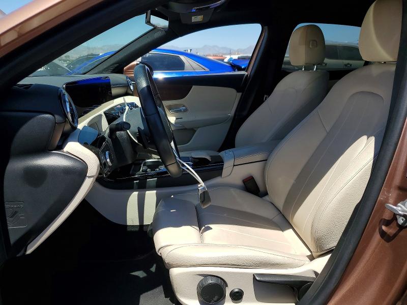 2022 Mercedes-benz A-klasse VIN W1K3G4EBXNJ371118 COPART salvage auction — SIDE, Ca - Salvage Certificate, sold $8,400 on 2026-07-15 (photo 7)