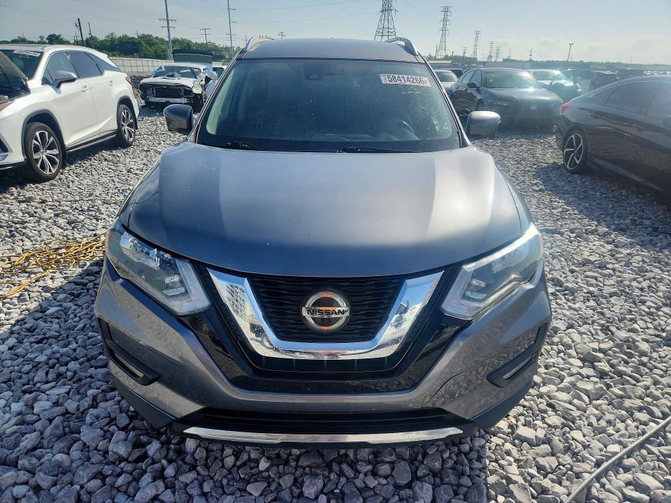 2020 Nissan Rogue VIN 5N1AT2MT3LC795944 COPART salvage auction — WATER/FLOOD, La - Certificate Of Destruction, sold $4,750 on 2026-07-22 (photo 5)