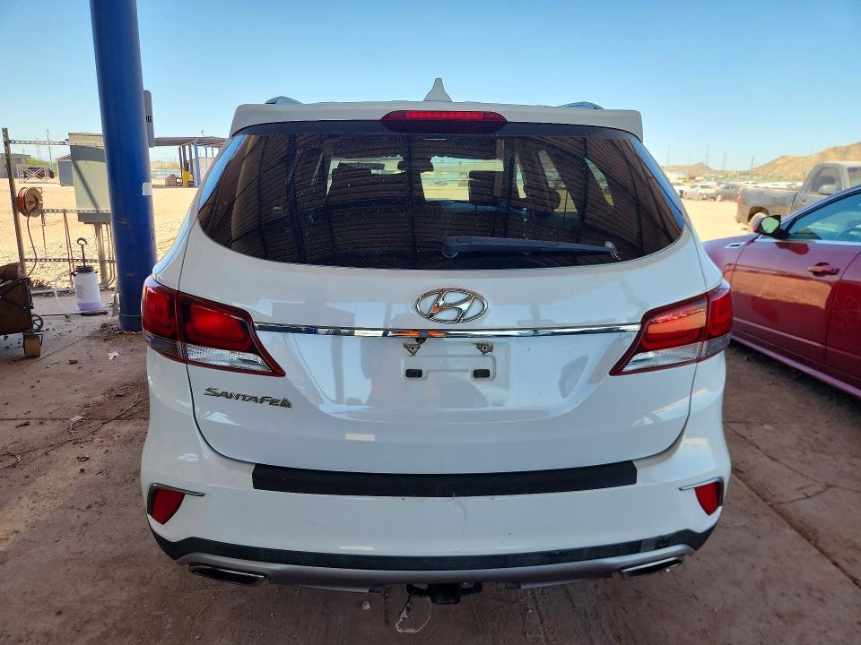 2017 Hyundai Santa fe VIN KM8SM4HF1HU223225 COPART salvage auction — FRONT END, AZ - CERT OF TITLE - SALVAGE, sold $525 on 2026-07-28 (photo 6)