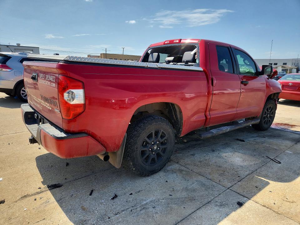 2019 Toyota Tundra VIN 5TFUW5F13KX807734 COPART salvage auction — FRONT END, TX - SALVAGE VEHICLE TITLE, sold $9,400 on 2026-07-27 (photo 3)