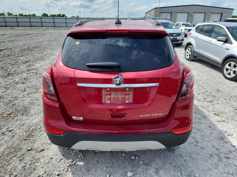 2020 Buick Encore VIN KL4CJASB4LB052717 COPART salvage auction — FRONT END, Wv - Salvage Certificate, sold $1,500 on 2026-07-27 (photo 6)