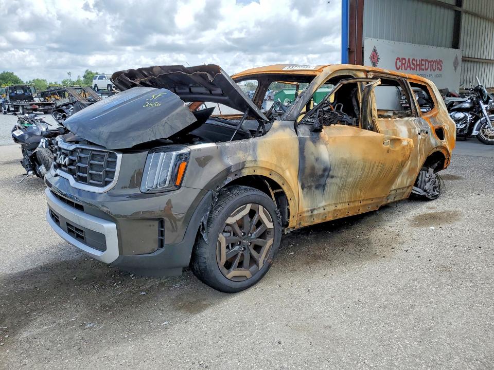 2025 Kia Telluride VIN 5XYP64GCXSG711335 COPART salvage auction — BURN, FL - CERTIFICATE OF DESTRUCTION, sold $30 on 2026-07-24 (photo 1)