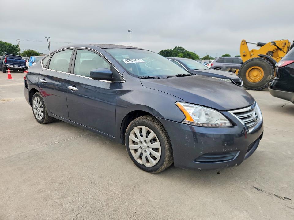 2014 Nissan Sentra VIN 3N1AB7AP5EY232435 COPART salvage auction — MINOR DENT/SCRATCHES, Tn - Certificate Of Title, sold $350 on 2026-07-02 (photo 4)