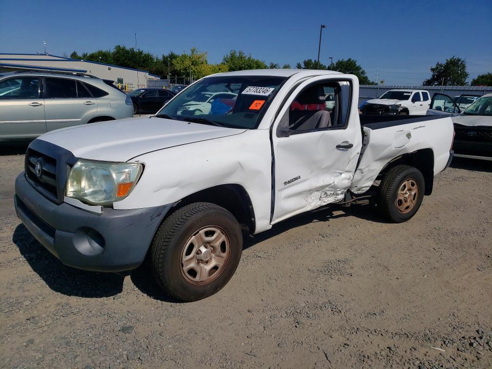 2005 Toyota Tacoma VIN 5TENX22N65Z032965 COPART salvage auction — ALL OVER, CA - SALVAGE CERTIFICATE, sold $2,650 on 2026-07-14 (photo 1)