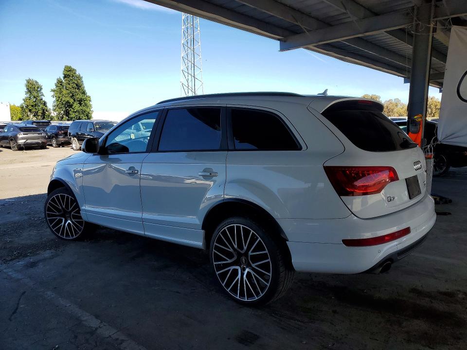 2015 Audi Q7 VIN WA1DGAFE4FD018194 COPART salvage auction — VANDALISM, Ca - Dis/Dlr/Exp Only Clean Title, sold $600 on 2026-07-02 (photo 2)
