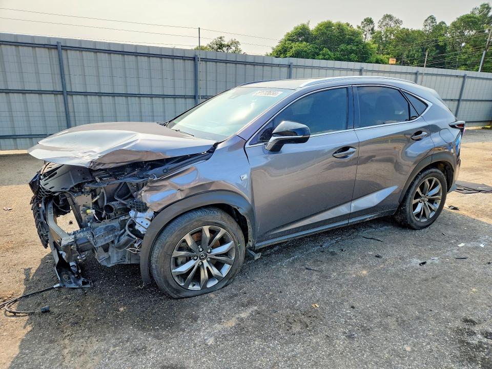 2020 Lexus VIN JTJSARBZ6L2176854 COPART salvage auction — FRONT END, Al - Cert Of Title-Salvage Title, sold $8,400 on 2026-07-27 (photo 1)